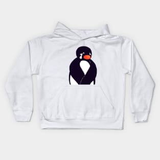 sad noot penguin meme / pingu Kids Hoodie